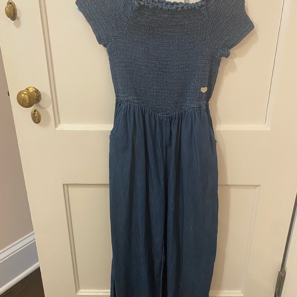 Girls Romper Denim bebe
